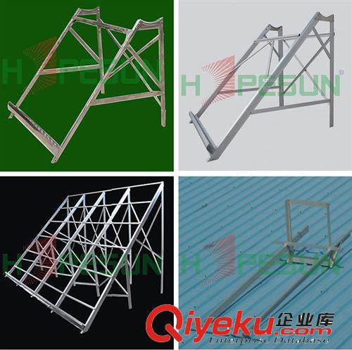 厂家直销 金属支架 优质热镀锌材质太阳能热水器/集热器支架