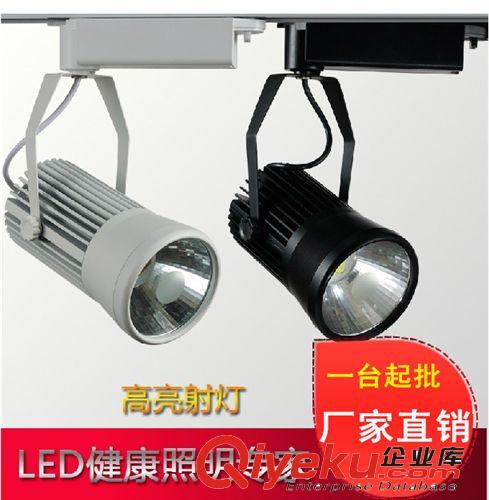 led par30轨道灯 led30wcob轨道灯20W集成LED轨道灯 COB导轨射灯