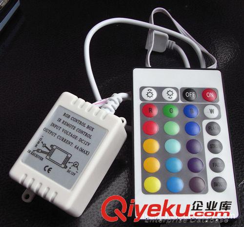 LED SMD大型专业生产厂家：12V流水RGB七彩LED灯带72W控制器