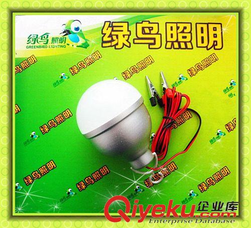 LED球泡 低压球泡12V-85V 夜市球泡9W带夹子