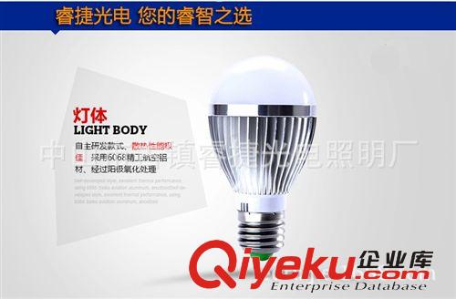 厂家直销 3W LED球泡灯 大功率球泡灯 led车铝球泡灯 led灯