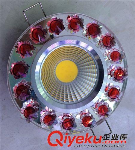 新款 厂家直销COB水晶天花灯 水晶贴花系列 跑量型