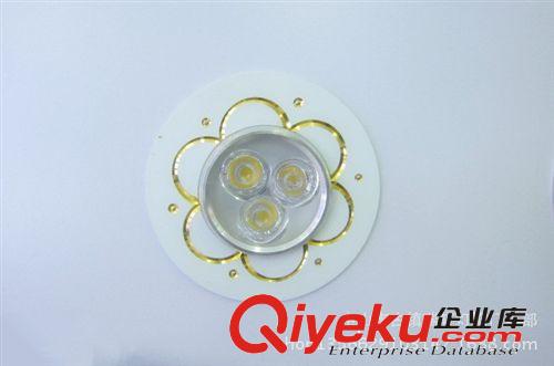 厂家直销大量大功率天花灯 3乘1W 95大单元天花灯 实惠型