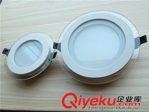 厂家供应正面发光玻璃灯 5730贴片 天花玻璃筒灯灯具 LED灯配件