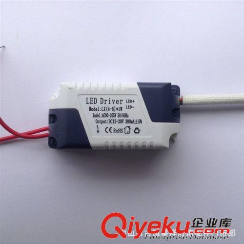 天花灯4-5W电源 天花灯球泡电源 LED隔离恒流电源球泡灯 外置筒灯