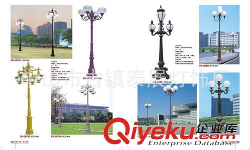 厂家直销多头LED不锈钢庭院灯