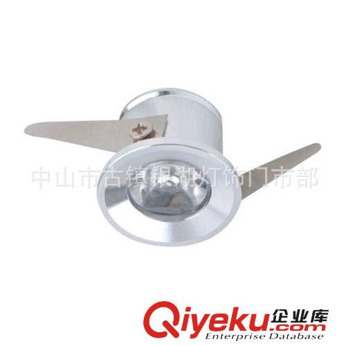 【臻冠】厂家直销圆形高光带弹片1WLED酒柜灯 拇指灯 酒柜射灯