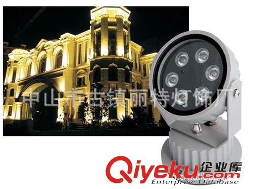 厂家直销LED6W投光灯 射灯单色彩色 可订做DMX512投光灯