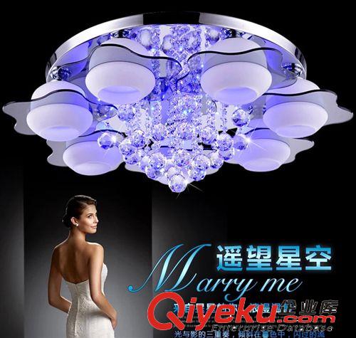 厂家现货直批led卧室吸顶灯 炫彩LED吸顶灯圆形LED吸顶灯卧室灯