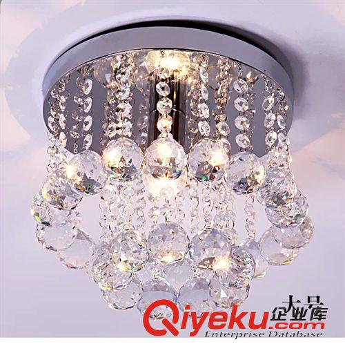 【惜悦】高档K9水晶灯/阳台玄关灯/卧室灯具/门厅过道灯饰