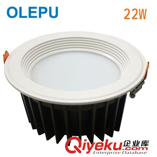22W 工程 质感高档 高端超厚大瓦数筒灯 LED筒灯 厂家优惠批发