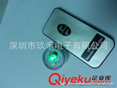 【玖禾电子】大量供应10米遥控LED潜水蜡烛灯 装饰蜡烛灯