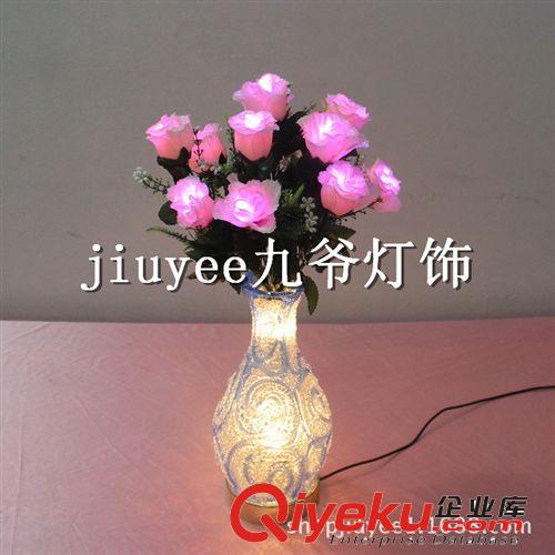 LED花瓶灯  LED滴胶花瓶灯  玫瑰花瓶灯 2014全新推出新款花瓶灯