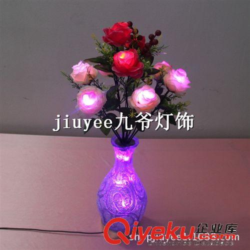 LED花瓶灯  LED滴胶花瓶灯  玫瑰花瓶灯 2014全新推出新款花瓶灯