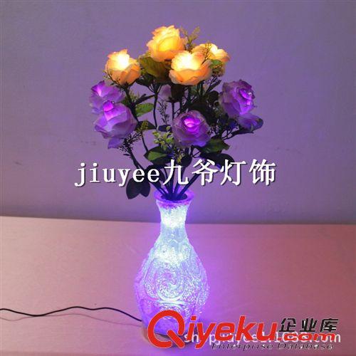 LED花瓶灯  LED滴胶花瓶灯  玫瑰花瓶灯 2014全新推出新款花瓶灯