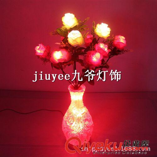 LED花瓶灯  LED滴胶花瓶灯  玫瑰花瓶灯 2014全新推出新款花瓶灯