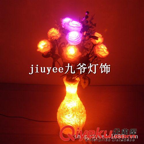 LED花瓶灯  LED滴胶花瓶灯  玫瑰花瓶灯 2014全新推出新款花瓶灯