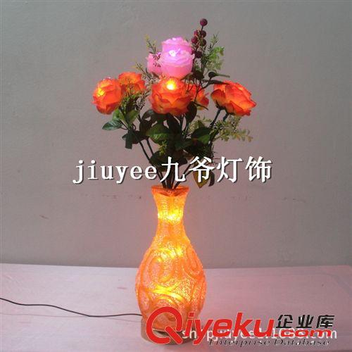 LED花瓶灯  LED滴胶花瓶灯  玫瑰花瓶灯 2014全新推出新款花瓶灯