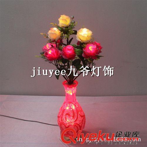 LED花瓶灯  LED滴胶花瓶灯  玫瑰花瓶灯 2014全新推出新款花瓶灯
