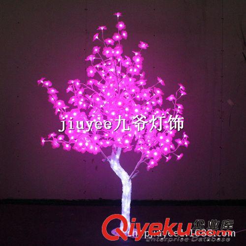 LED滴胶桃花树灯  2014新品 发光树灯 室外灯饰 厂家直销