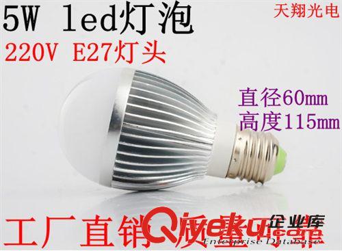 5Wled球泡灯，5w球泡灯，5wLED灯泡，5wLED球泡灯,220vled灯