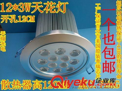 36W天花灯,12*3Wled天花灯,36wled天花灯,LED珠宝白金黄金照明