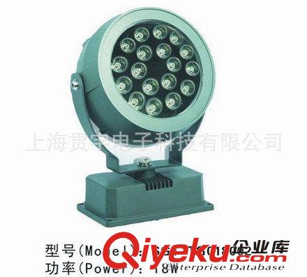 大功率18W圆形LED投光灯投射灯大型照明工程专用
