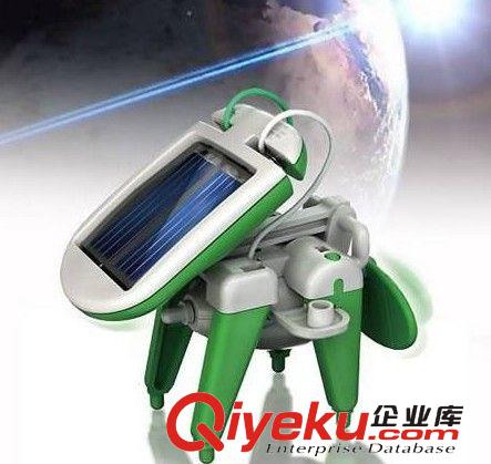 6合1迷你科教太阳能 六合一CCTV推荐 益智拼装DIY玩具礼物 批发