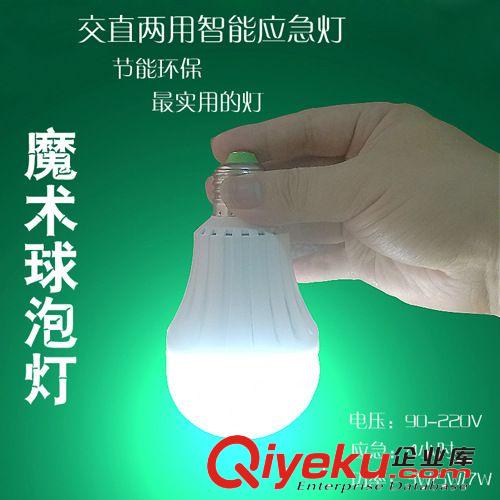 魔术球泡灯LED充电应急照明球泡 通用SY-E27-3W 5W 7W应急球泡灯