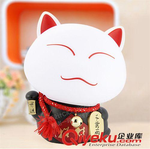 招财猫智能声控语音对话台灯 家居摆件装饰夜灯床头灯