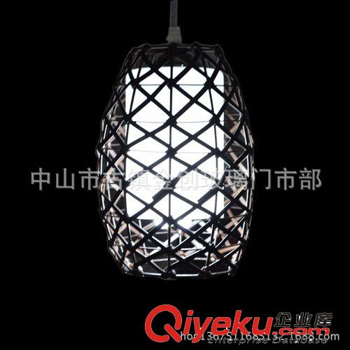 批发外贸现代藤艺手工编织灯 卧室吊灯餐厅客厅灯饰 工程订做
