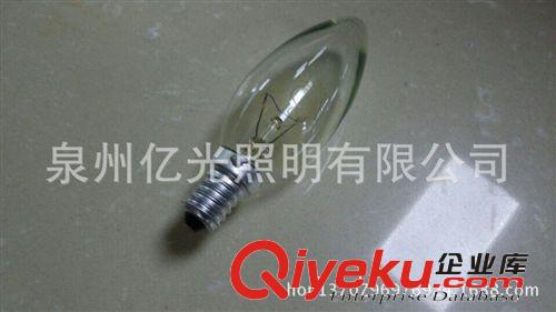 亚浦耳E14白织灯泡25W 40W正品灯泡尖泡球泡一件代发