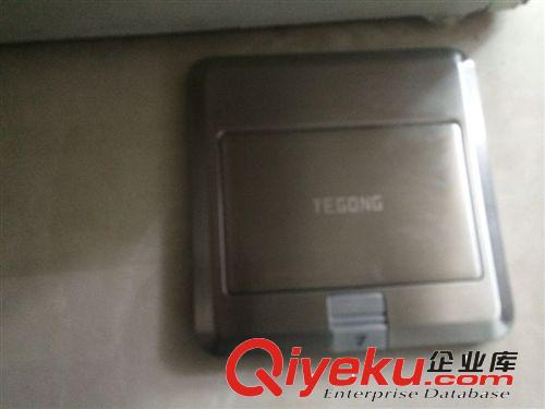 正品叶工地插座快起慢起不锈钢防水液压缓冲多功能六孔地插含底盒