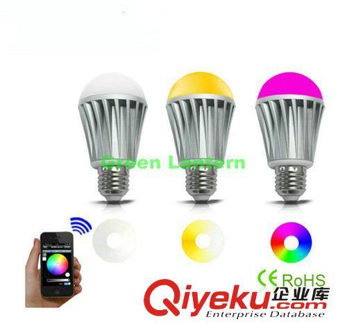 RGBW LED 球泡灯 LED智能球泡灯 WIFI LED RGB球泡灯 带音乐控制