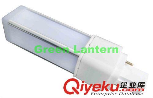 【工厂】两针四针G24 LED 横插灯插拔管替代传统横插 带乳白罩子