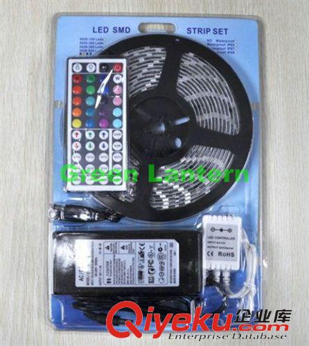 5050 RGB LED灯条灯带套装 5050滴胶防水七彩灯条 吸塑套装