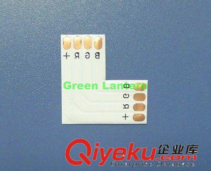 批发供应LED软灯条SMD5050裸板PCB转接板厂家直销10mm宽 L 型