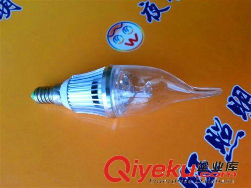 LED蜡烛灯泡3W4W5W球泡节能灯拉尾尖泡灯E14小螺口LED蜡烛灯
