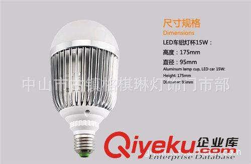 工程专用球泡15W LED球泡灯 厂家直销-{zx1}热卖价34元 高亮度