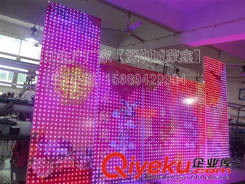 深圳酒店ktv夜总会酒吧门头装修LED炫彩屏