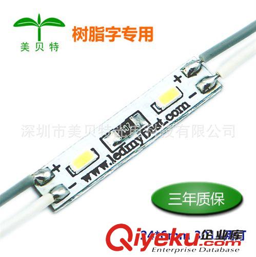 树脂字专用模组 SMD3014模组 不防水 两灯裸板 高亮 LED发光字
