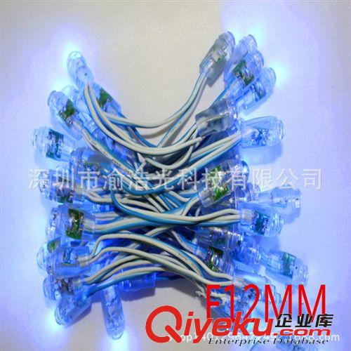 【厂家直销】led5v 12mm外露灯串 5V防水穿孔灯 led发光字灯串