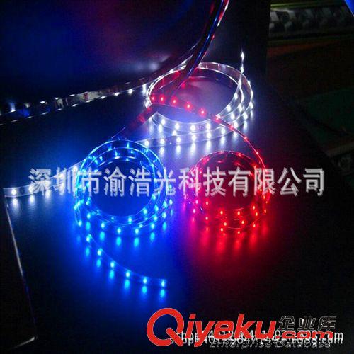 热销 超高亮 LED3528贴片软灯带 灯条 12V 60灯  防水 不防水