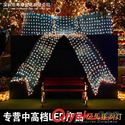LED户外防水2 2公母接网灯 婚庆舞台背景装饰 窗帘彩灯批发包邮