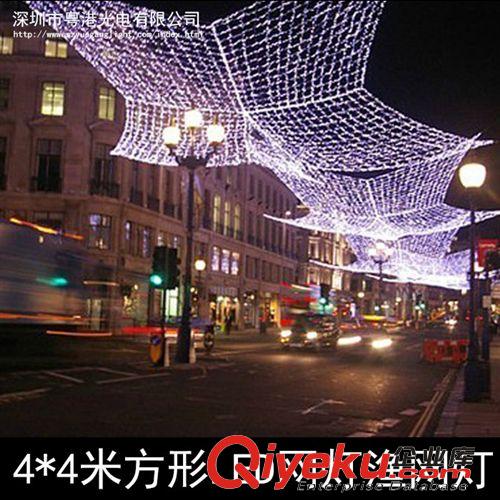2014LED网灯畅销款4*4米方形灯 庭院公园景观装饰灯网 防水高亮