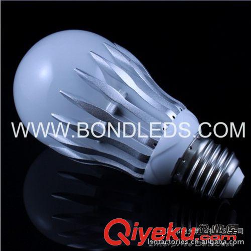 供应LED球泡灯 大功率LED球泡灯 5W室内照明LED球泡灯