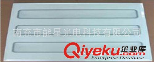 【厂家直销】LED格栅灯 54W明装斜边磨砂罩格栅灯 格栅灯盘