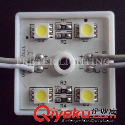 4灯5050防水白光LED广装饰模组