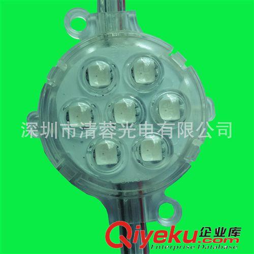 供应F50全彩点控5050装饰、广告用LED点光源