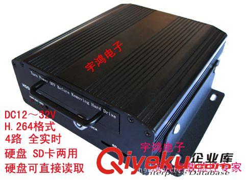 供应车载硬盘录像机 经济型车载DVR 4路车载录像机